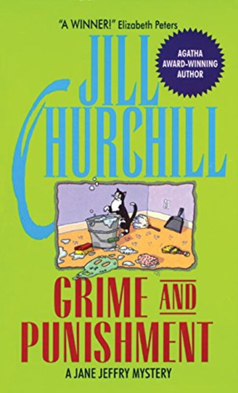 Book cover for "Grime and Punishment" by Jill Churchill