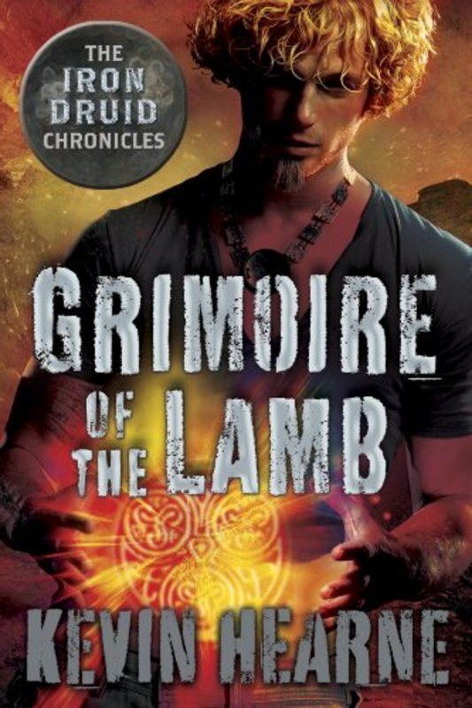 Book cover for "Grimoire of the Lamb" by Kevin Hearne