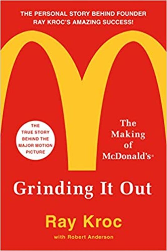 Book cover for "Grinding It Out" by Ray Kroc