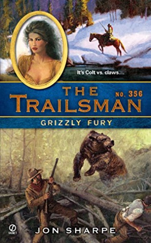 Book cover for "Grizzly Fury" by Jon Sharpe