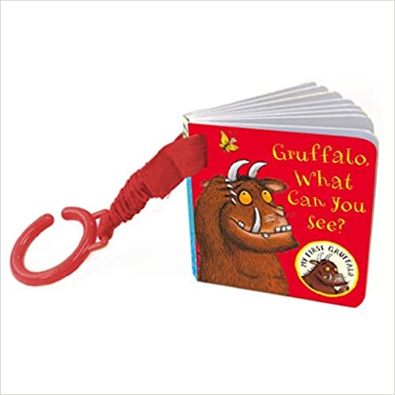 Book cover for "Gruffalo, What Can You See?" by Julia Donaldson