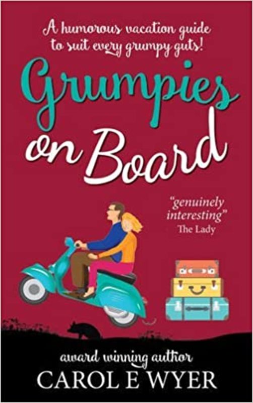 Book cover for "Grumpies On Board" by Carol Wyer