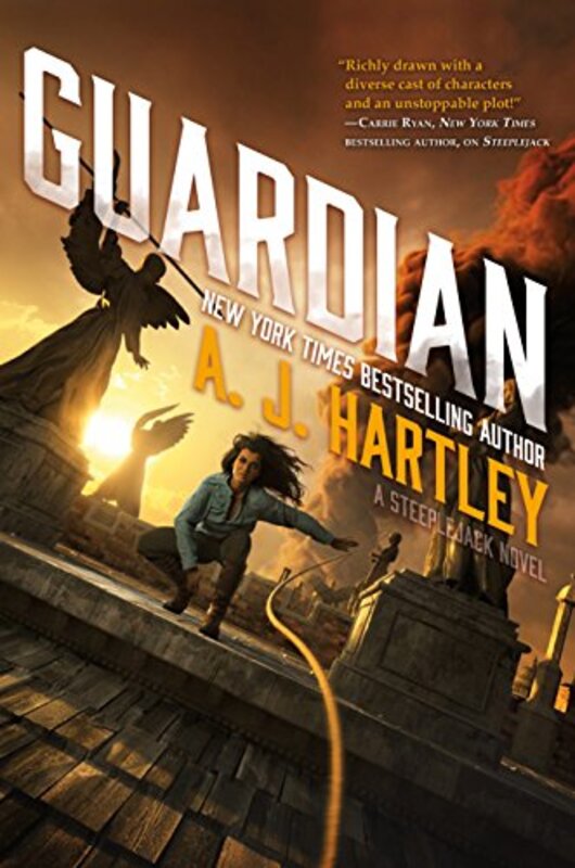 Book cover for "Guardian" by AJ Hartley