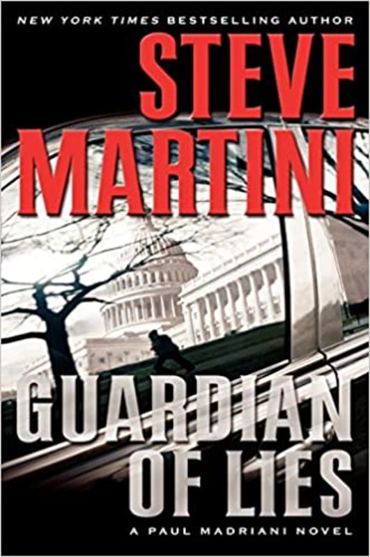 Book cover for "Guardian of Lies" by Steve Martini