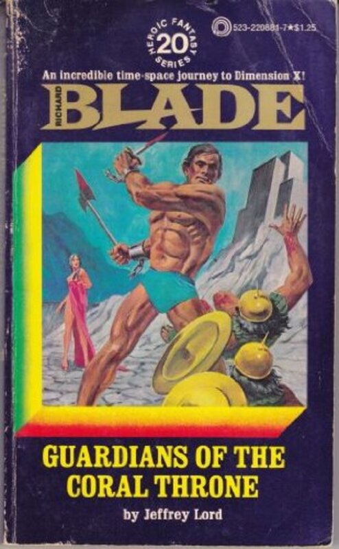 Book cover for "Guardians of the Coral Throne" by Jeffrey Lord