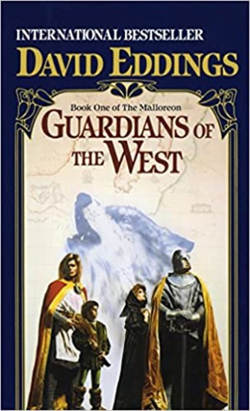 Book cover for "Guardians of the West" by David Eddings