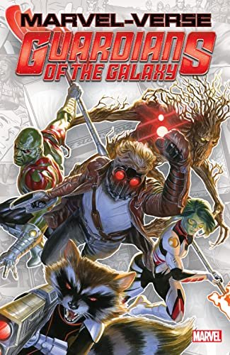 Book cover for "Guardians Of The Galaxy" by Noelle Stevenson