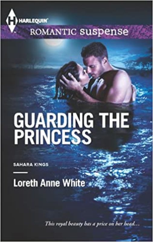 Book cover for "Guarding the Princess" by Loreth Anne White
