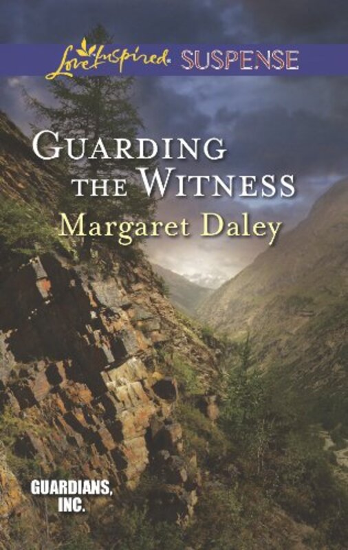 Book cover for "Guarding the Witness" by Margaret Daley