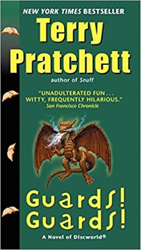 Book cover for "Guards! Guards!" by Terry Pratchett