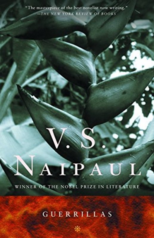 Book cover for "Guerrillas" by VS Naipaul