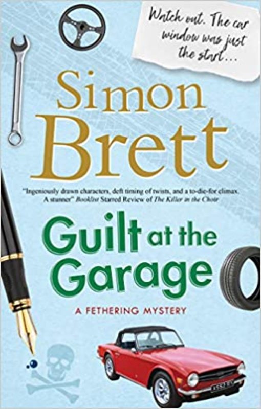 Book cover for "Guilt at the Garage" by Simon Brett