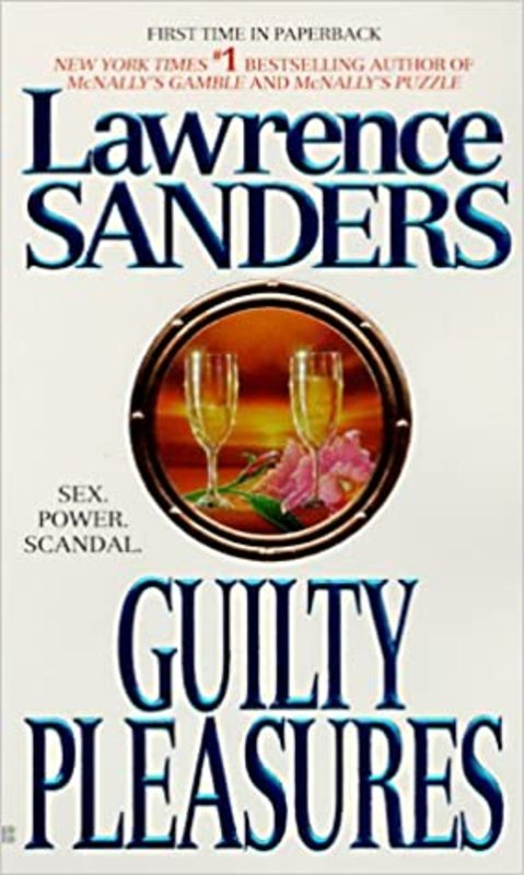 Book cover for "Guilty Pleasures" by Lawrence Sanders
