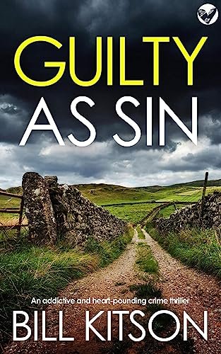 Book cover for "Guilty as Sin" by Bill Kitson