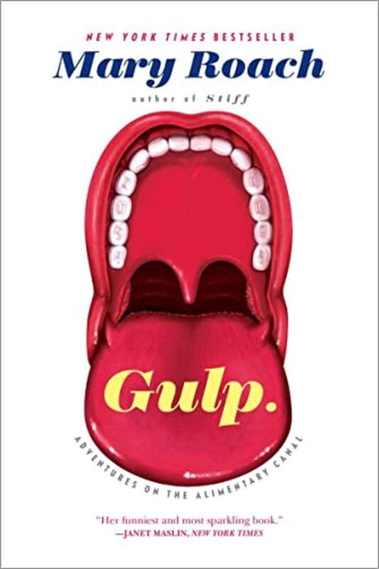 Book cover for "Gulp" by Mary Roach