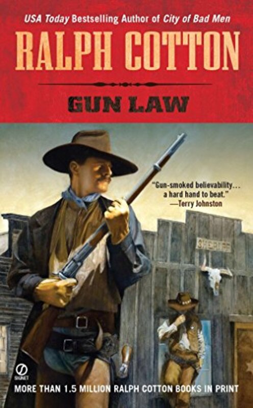 Book cover for "Gun Law" by Ralph Cotton