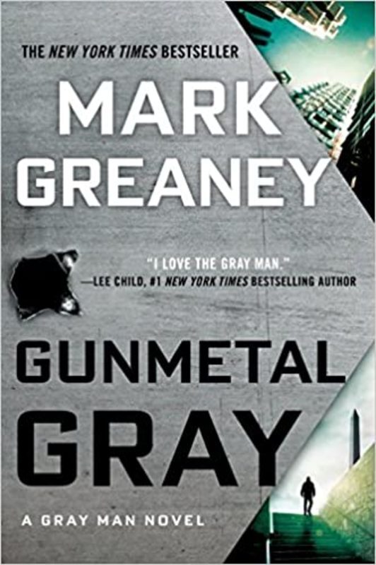 Book cover for "Gunmetal Gray" by Mark Greaney