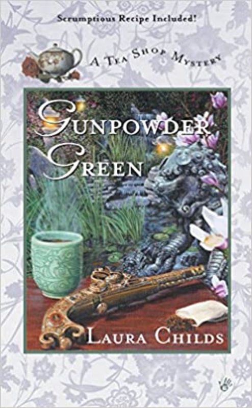 Book cover for "Gunpowder Green" by Laura Childs