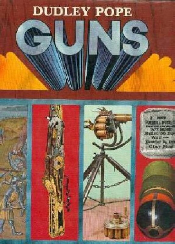 Book cover for "Guns" by Dudley Pope