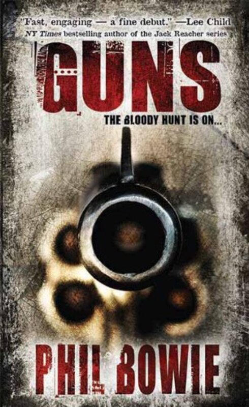 Book cover for "Guns" by Phil Bowie