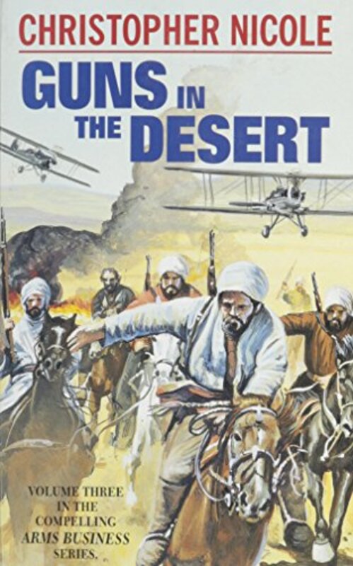 Book cover for "Guns in the Desert" by Christopher Nicole