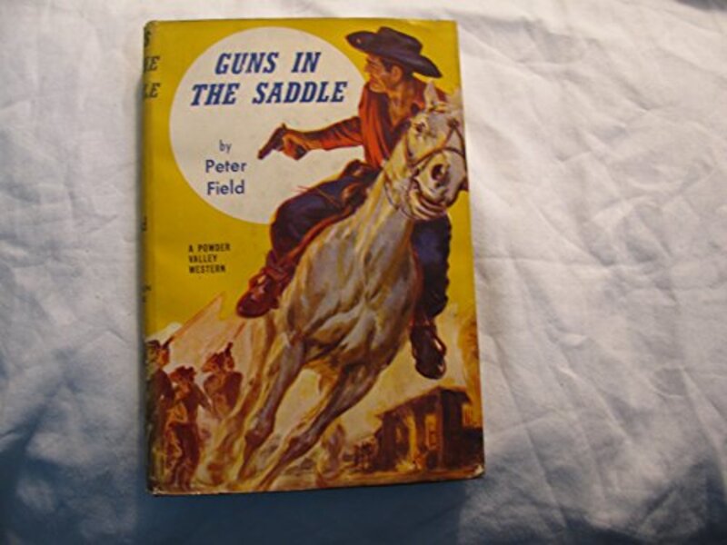 Book cover for "Guns in the Saddle" by Davis Dresser
