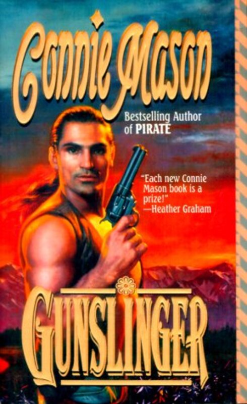 Book cover for "Gunslinger" by Connie Mason