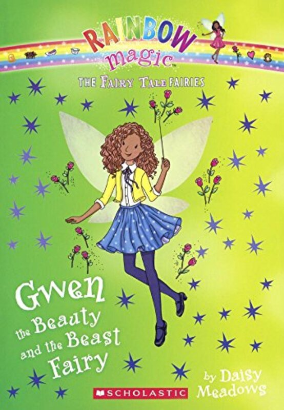 Book cover for "Gwen the Beauty and the Beast Fairy" by Daisy Meadows