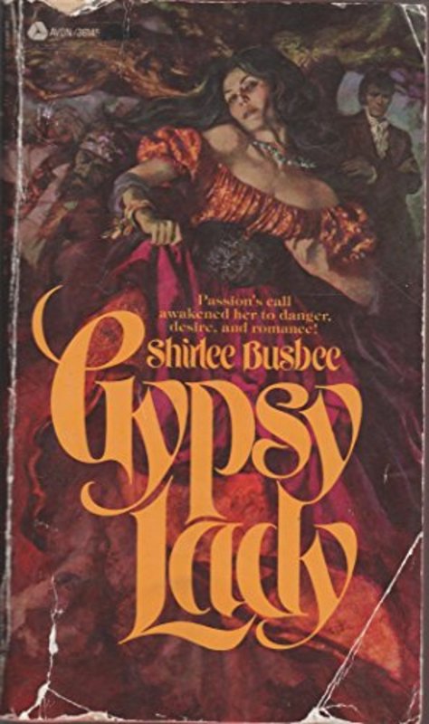 Book cover for "Gypsy Lady" by Shirlee Busbee