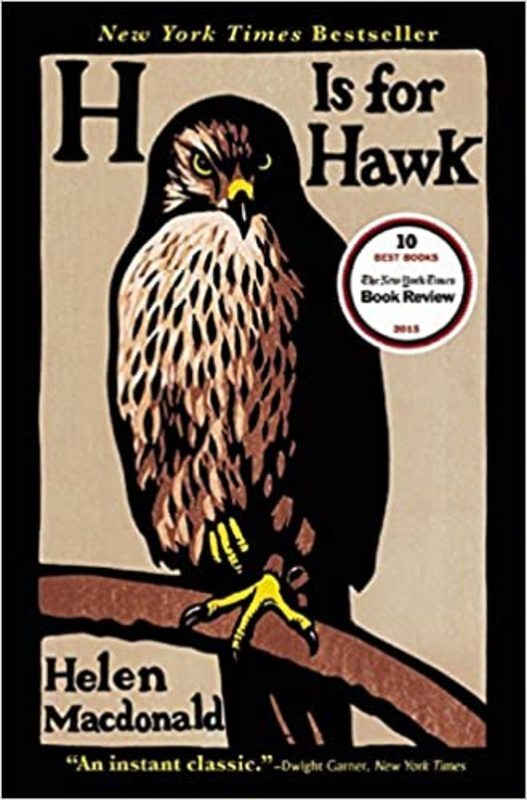 Book cover for "H Is for Hawk" by Helen Macdonald