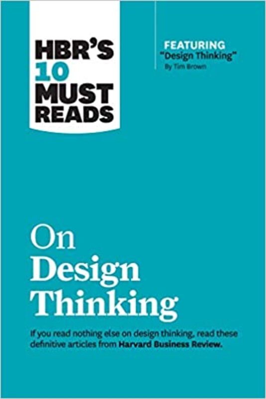 Book cover for "HBR's 10 Must Reads on Design Thinking" by Harvard Business Review