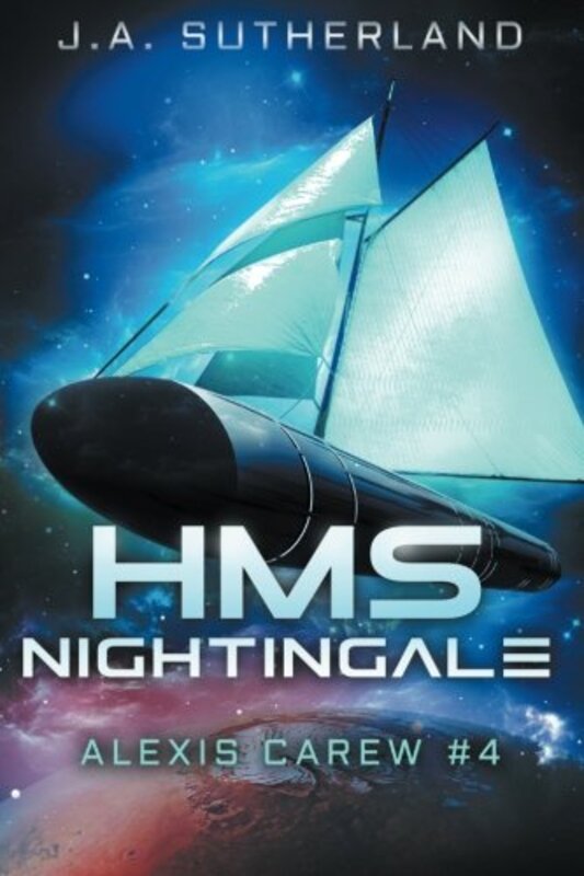 Book cover for "HMS Nightingale" by JA Sutherland