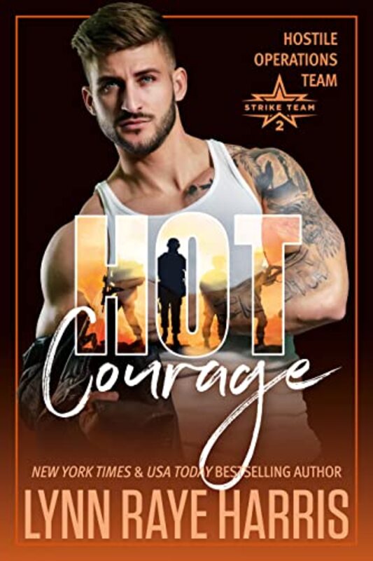 Book cover for "HOT Courage" by Lynn Raye Harris