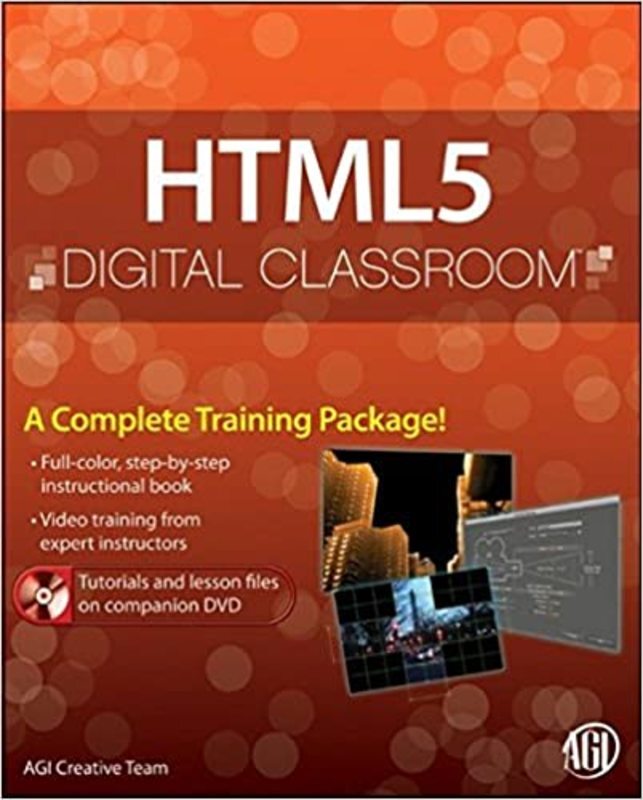 Book cover for "HTML5 Digital Classroom" by Jeremy Osborn
