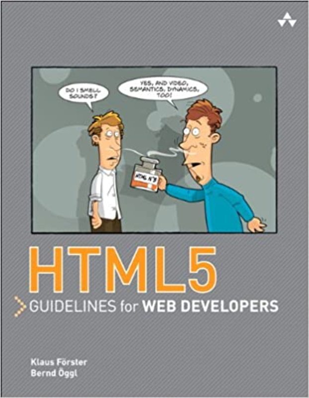 Book cover for "HTML5 Guidelines for Web Developers" by Klaus Förster