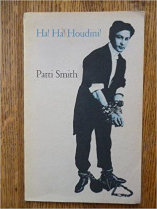 Book cover for "Ha! Ha! Houdini" by Patti Smith