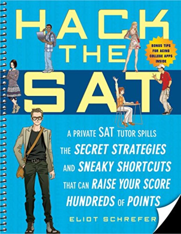 Book cover for "Hack the SAT" by Eliot Schrefer