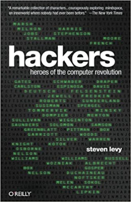 Book cover for "Hackers" by Steven Levy