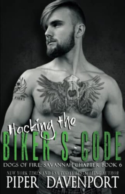 Book cover for "Hacking the Biker's Code" by Piper Davenport