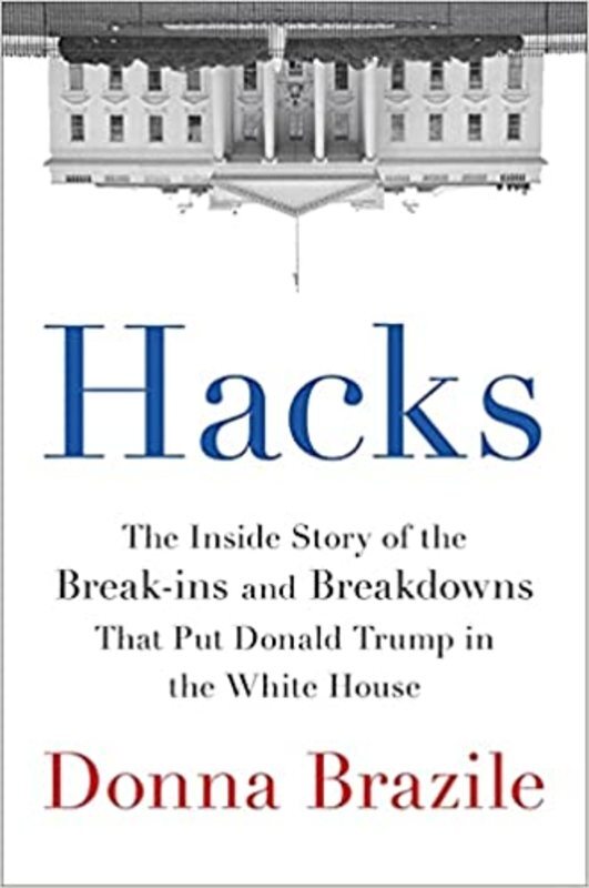Book cover for "Hacks" by Donna Brazile