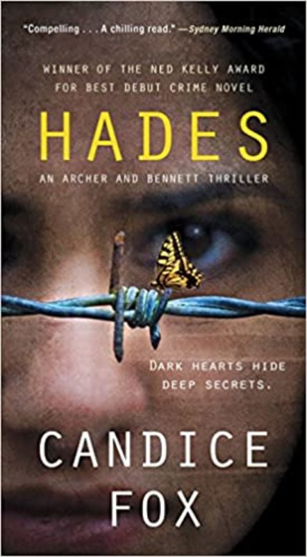 Book cover for "Hades" by Candice Fox