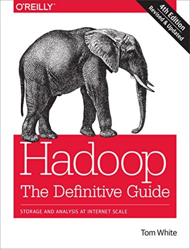 Book cover for "Hadoop" by Tom White