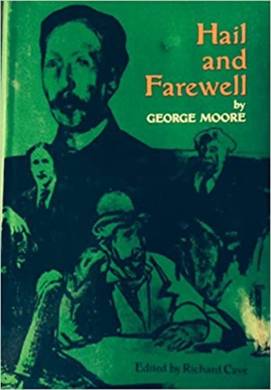Book cover for "Hail and Farewell" by George Moore