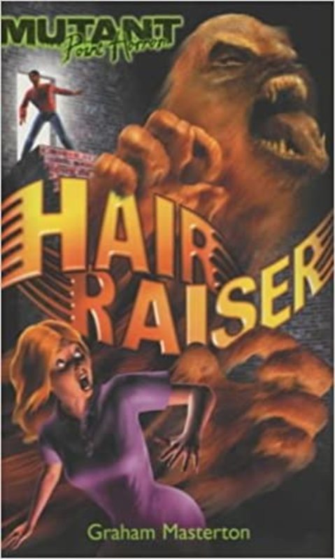Book cover for "Hair Raiser" by Graham Masterton