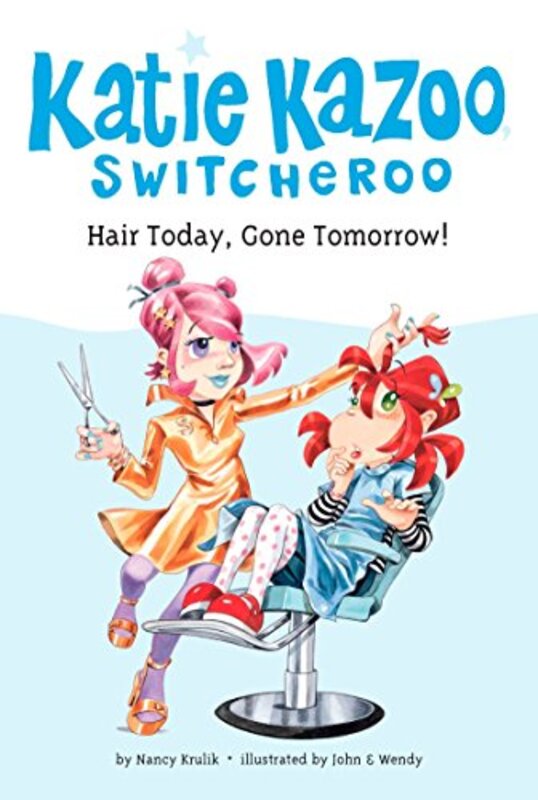 Book cover for "Hair Today, Gone Tomorrow!" by Nancy Krulik