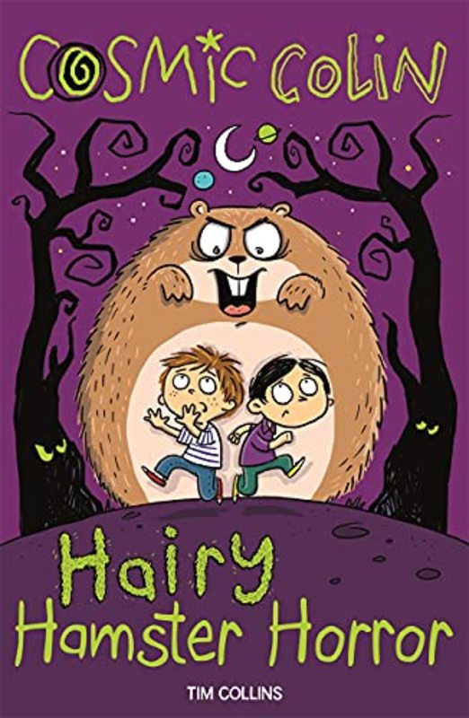 Book cover for "Hairy Hamster Horror" by Tim Collins