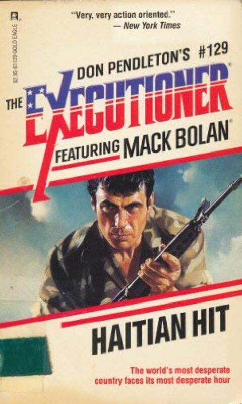 Book cover for "Haitian Hit" by Don Pendleton