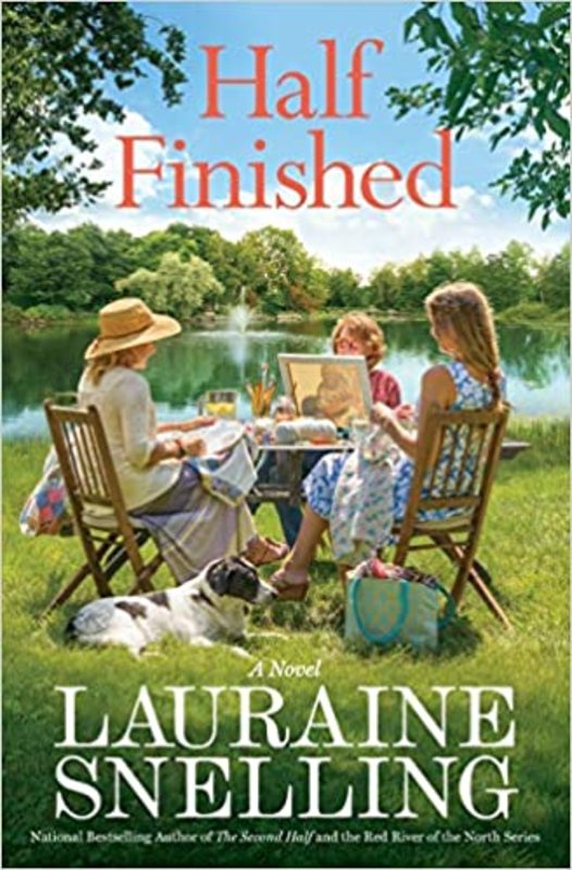 Book cover for "Half Finished" by Lauraine Snelling
