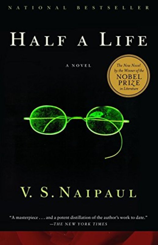 Book cover for "Half a Life" by VS Naipaul
