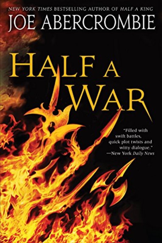 Book cover for "Half a War" by Joe Abercrombie